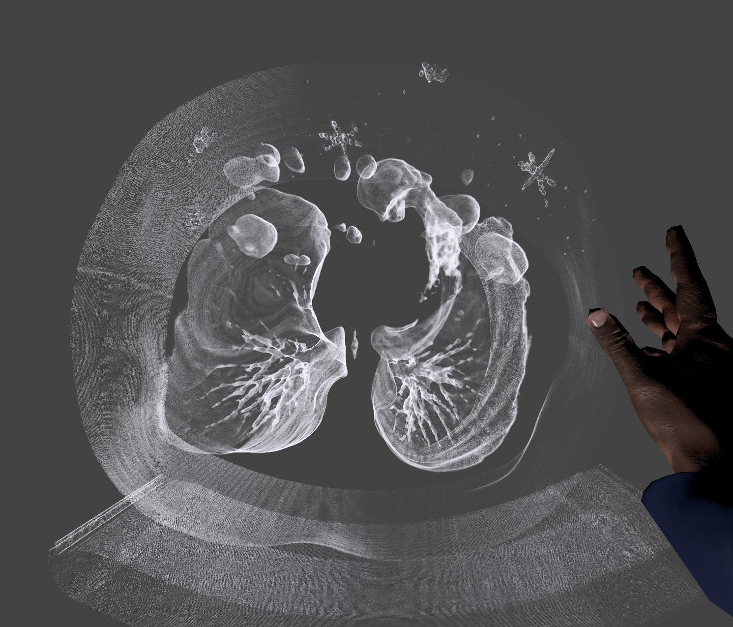 Example medical imaging dataset